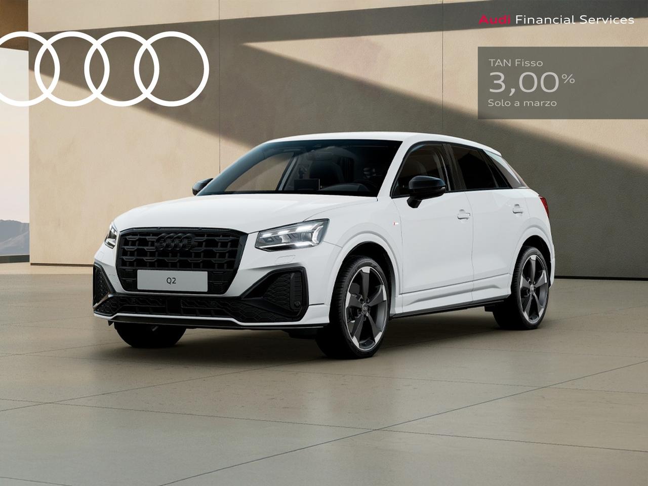 Audi Q2 30 2.0 tdi identity black