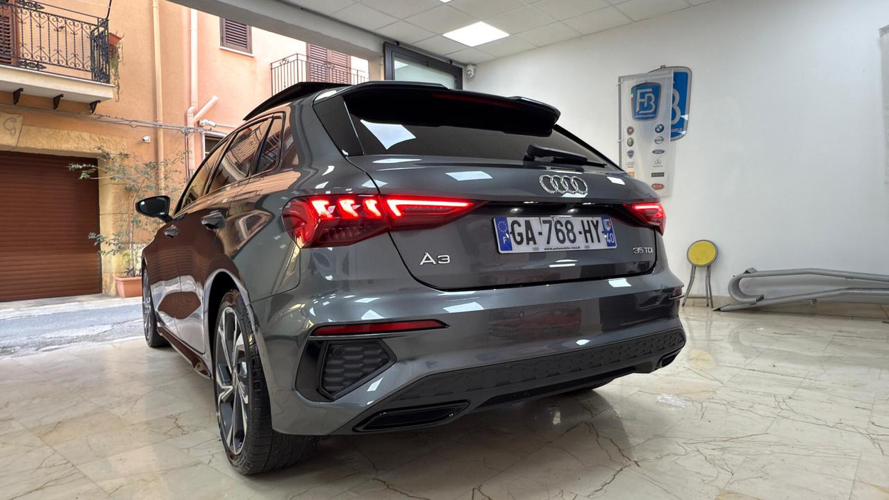 Audi A3 SPB 35 TDI S tronic S line edition Aziendale