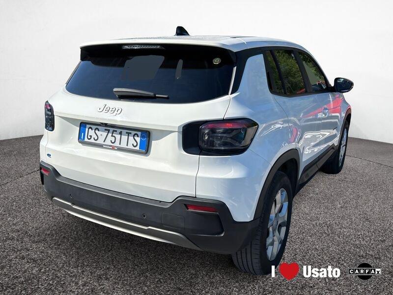 Jeep Avenger Bev My23 Longitude 100% Elettrica