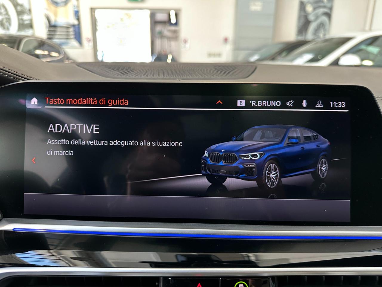 BMW X6 M 50d-Fari Laser-22"-Tetto-Camera 360-Individual-IVA