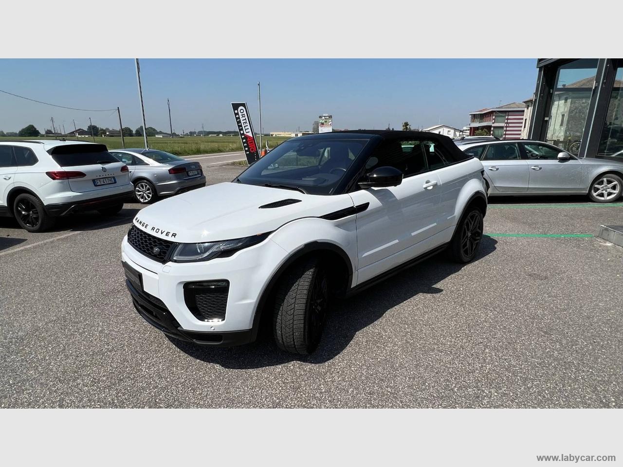 LAND ROVER RR Evoque 2.0 Si4 240CV Conv. HSE Dyn. TAGLIANDATA LAND ROVER