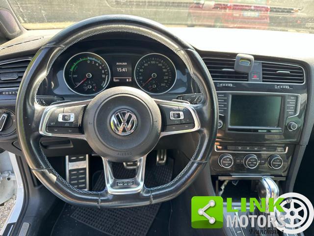VOLKSWAGEN Golf GTE 1.4 TSI DSG 5p. Plug-In-Hybrid UNICO PROPR.