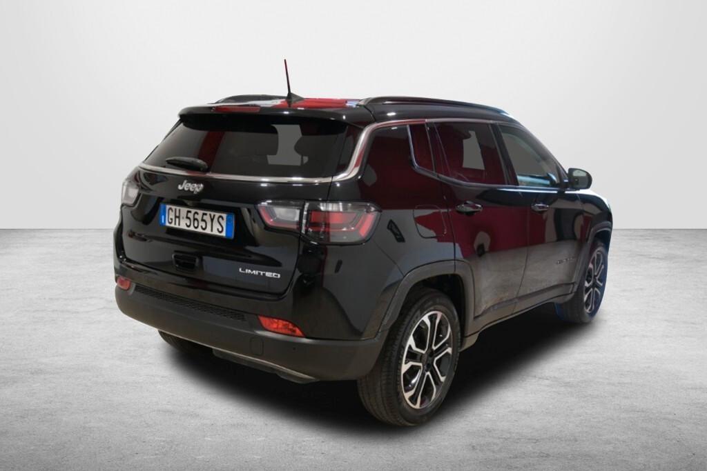 JEEP COMPASS 1.6 M-JET 16V 130CV 6M. 2WD LIMITED ( FARI LED - COCKPIT - ADAPTIVE CRUISE - PELLE - MIRROR - PDC - TELECAMERA POST. - CERCHI 18 )