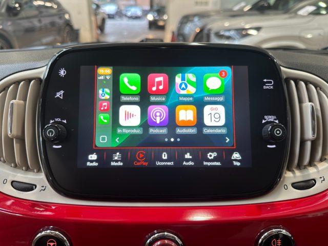 FIAT 500 1.2 Lounge - LED - Carplay - PDC -Clima Auto-Tetto