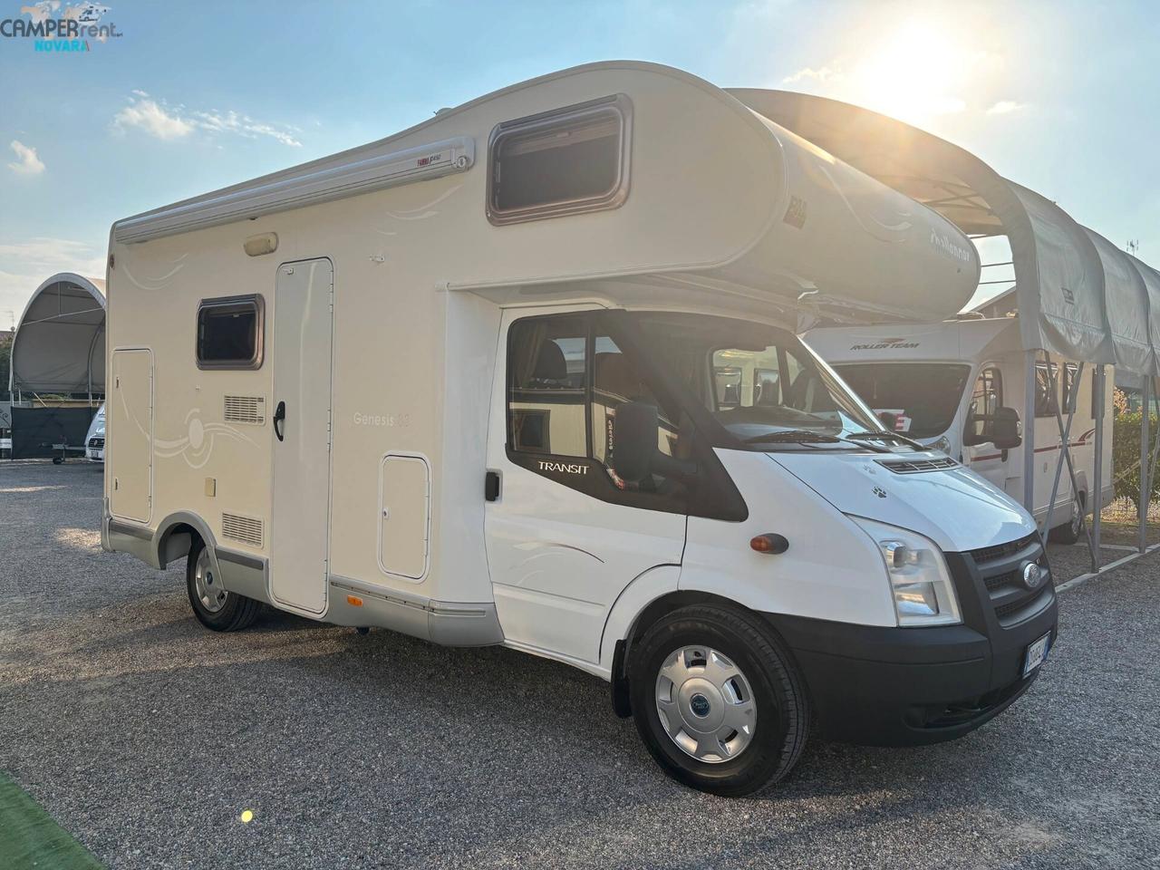 CHALLENGER GENESIS 33 - mansardato con letti a castello in coda