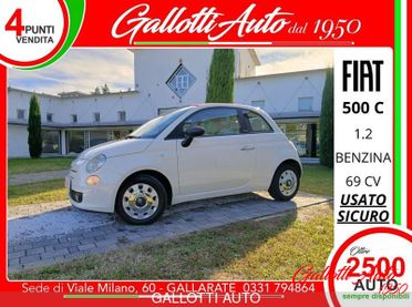 FIAT 500C 1.2 Pop