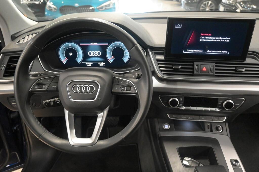 AUDI Q5 35 TDI 163CV S TRONIC BUSINESS ADVANCED ( FARI LED - VIRTUAL COCKPIT - ADAPTIVE CRUISE - CLIMA TRIZONA - NAVI - MIRROR - PDC - CERCHI 19 )