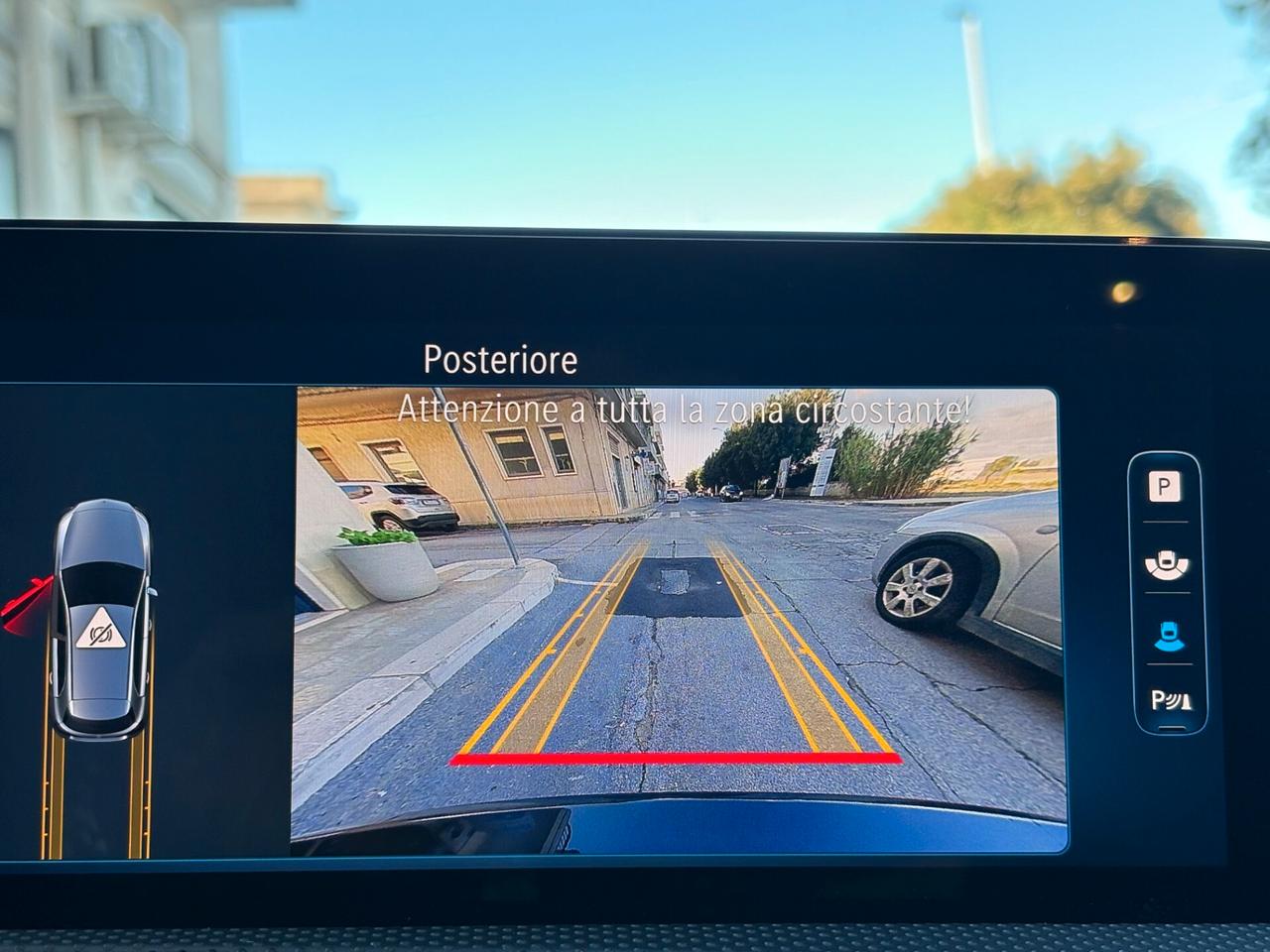 Mercedes-benz A 180 d Premium auto AMG con NAVI,TELECAMERA,VIRTUAL COCKPIT,APPLE CARPLAY,FULL LED,VETRI OSCURATI,TESSUTO