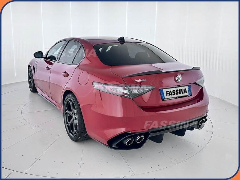 Alfa Romeo Giulia 2.9 T V6 AT8 Quadrifoglio *Scarico Akrapovic + Sedili Carbonio*