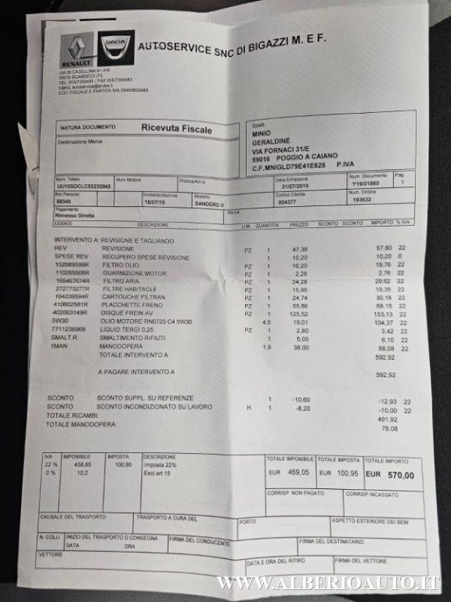 DACIA Sandero Stepway 1.5 dCi 8V 90CV Prestige