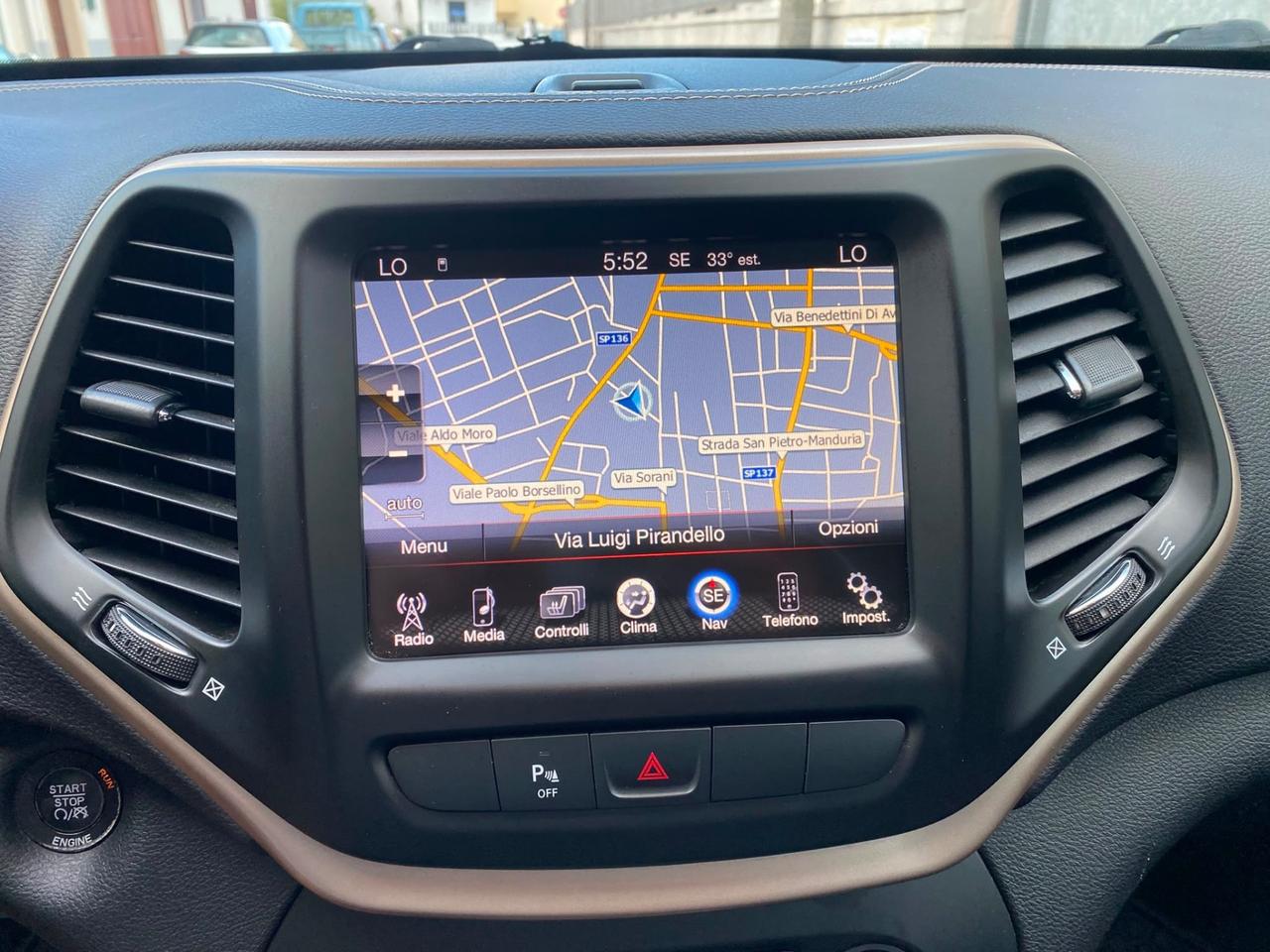 JEEP CHEROKEE LIMITED CAM Navy 2015