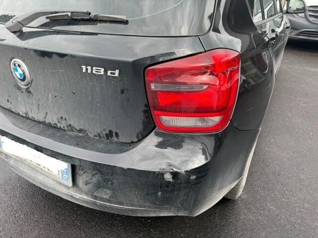 Bmw 118 118d 5p. Unique -MOTORE ROTTO