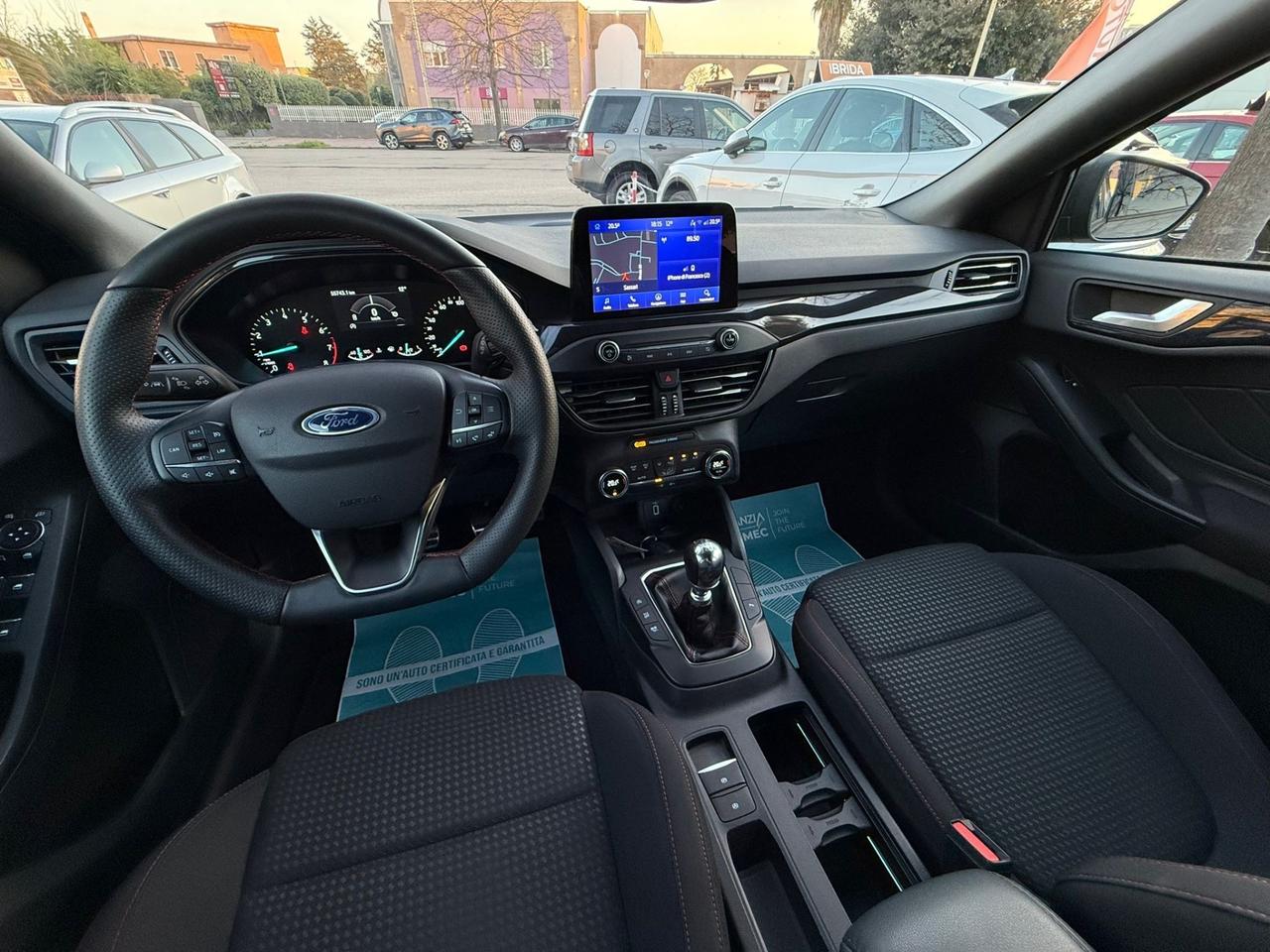 Ford Focus 1.0 HYBRID KM. 55.000! ST Line 125 CV 5p.