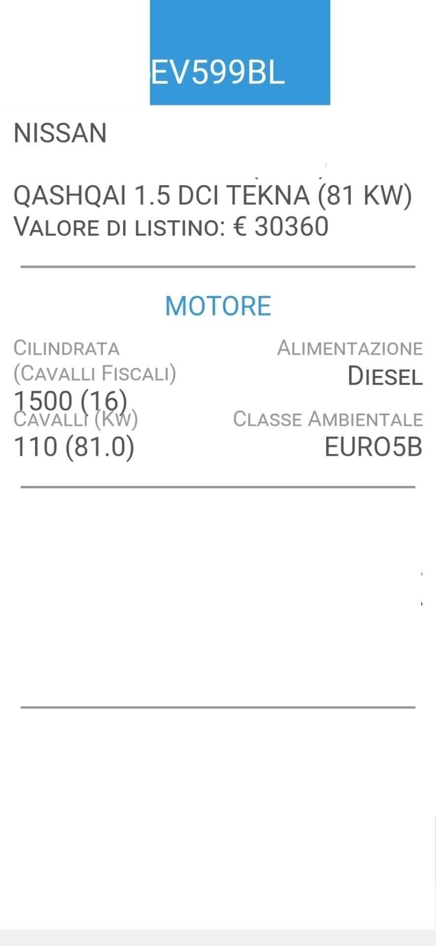 NISSAN Qashqai 1,5 dCi-CINTA DISTRIBUZ-4 REVISIONI