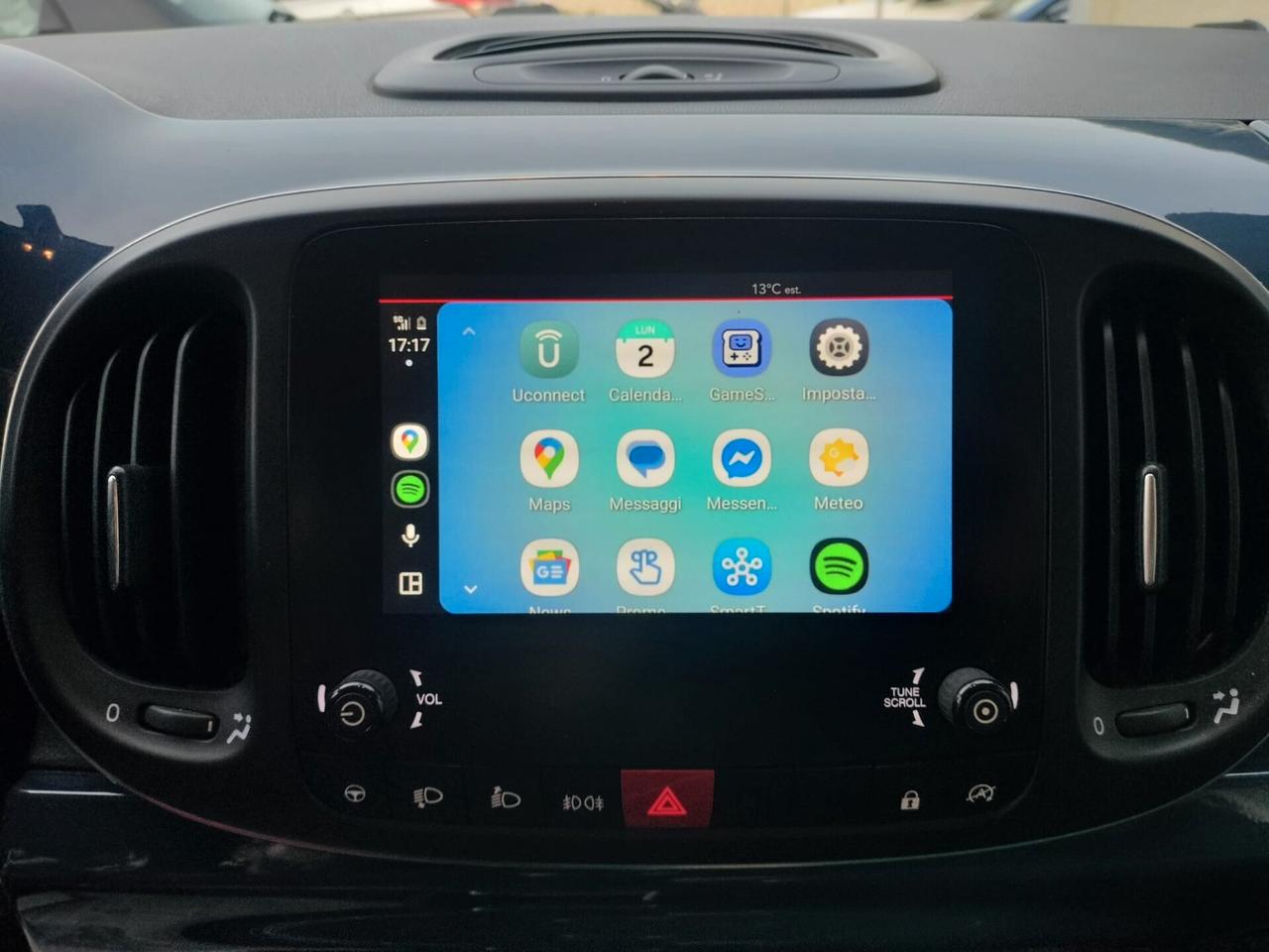 Fiat 500L 500 L 1.3 MULTIJET 95 C.V. NAVIGATORE PIU CAR PLAY FARI LED GARANZIA 12 MESI CON CERT. DI CONFORMITA