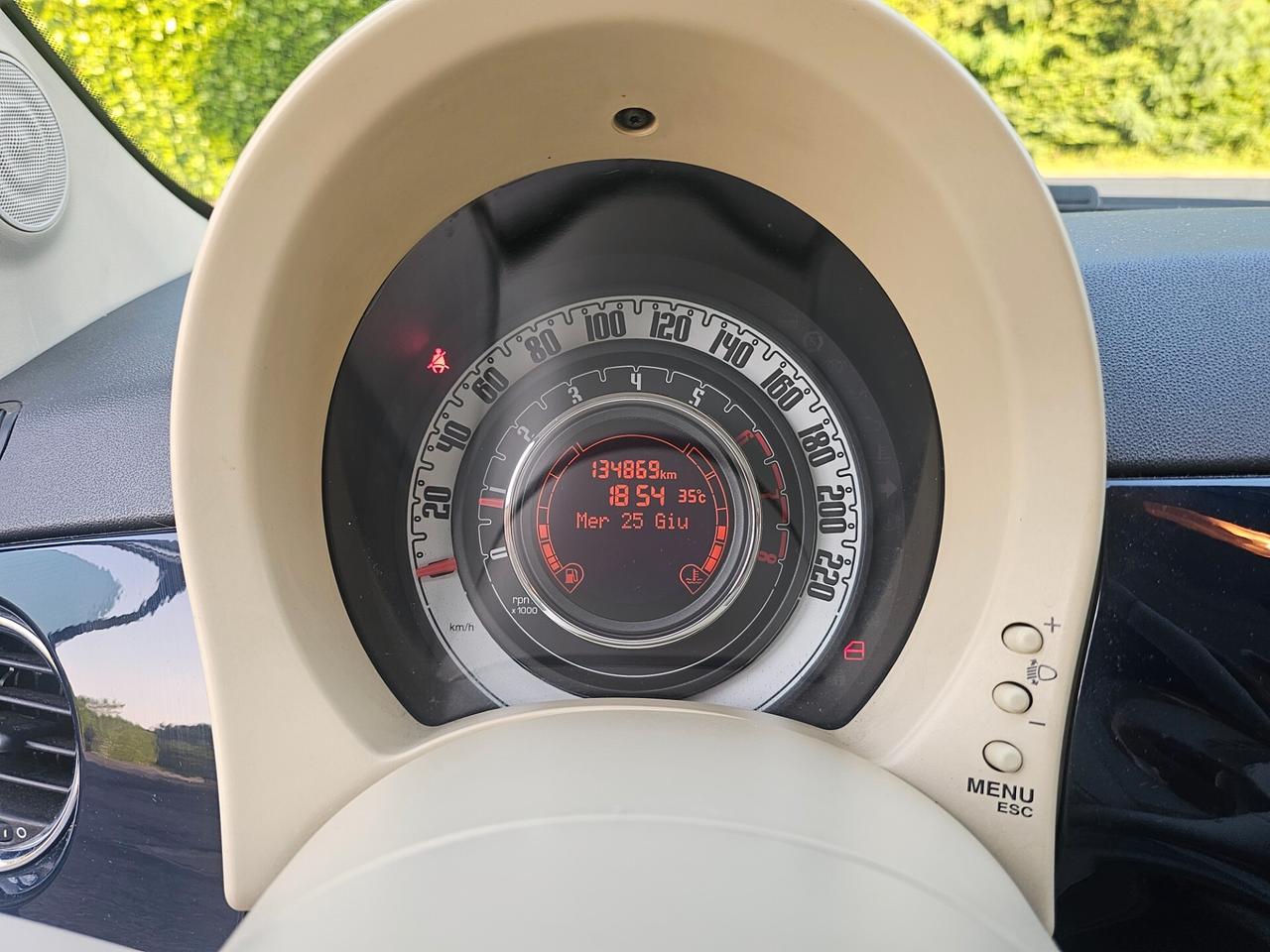 Fiat 500 1.2 Lounge Neopatentati Tetto Panoramico
