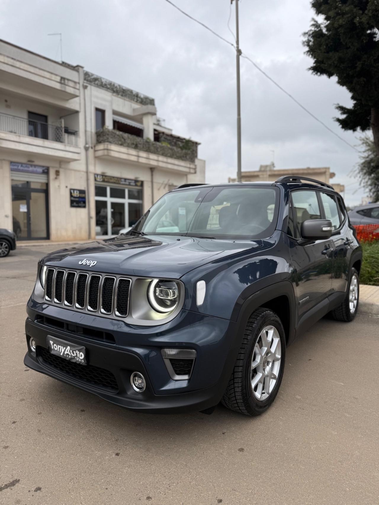 Jeep Renegade 1.6 mjt Limited 130cv FULL LED,NAVI,APP CONNECT,AZIENDALE JEEP ITALIA CON GARANZIA 1 ANNO