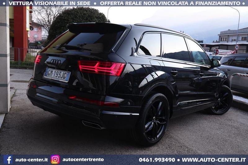 Audi Q7 50 TDI quattro S-LINE 7POSTI GANCIO SLINE