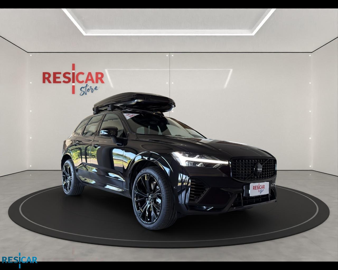 VOLVO XC60 BLACK EDITION T6 AWD PLUG IN HYBRID ELETTRICA BENZINA PLUS