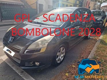 Peugeot 5008 1.6 156CV BENZINA/GPL MOTORE CATENA