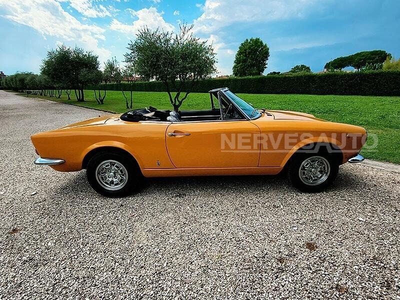 Fiat 124 Spider 1400 1968 CRS ASI – GIALLO POSITANO TARGHE NERE