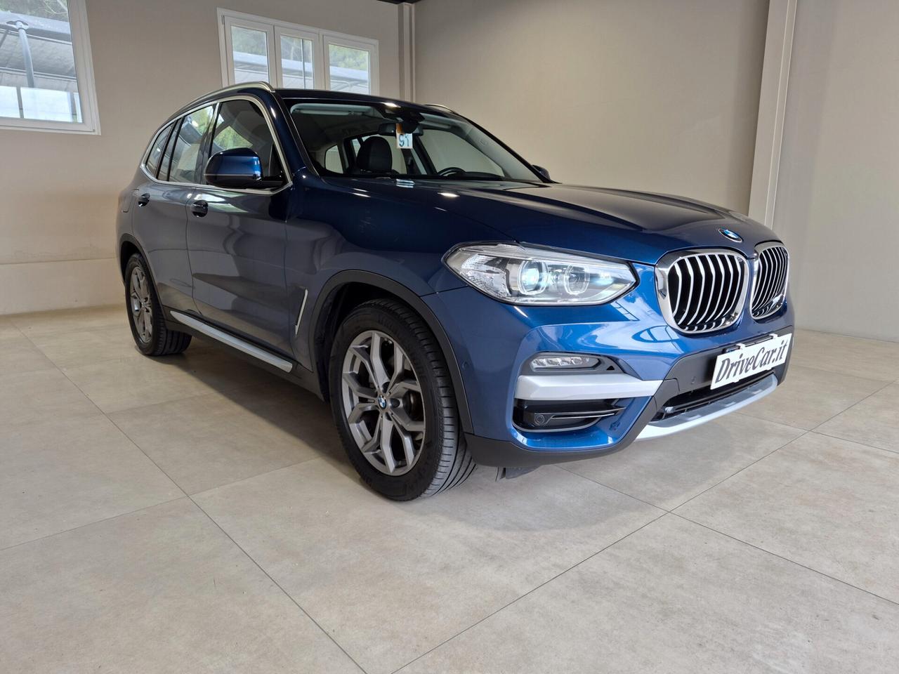 BMW X3 XDRIVE 20D XLINE *24 MESI DI GARANZIA* PELLE LED NAVI RETROCAM. CARPLAY