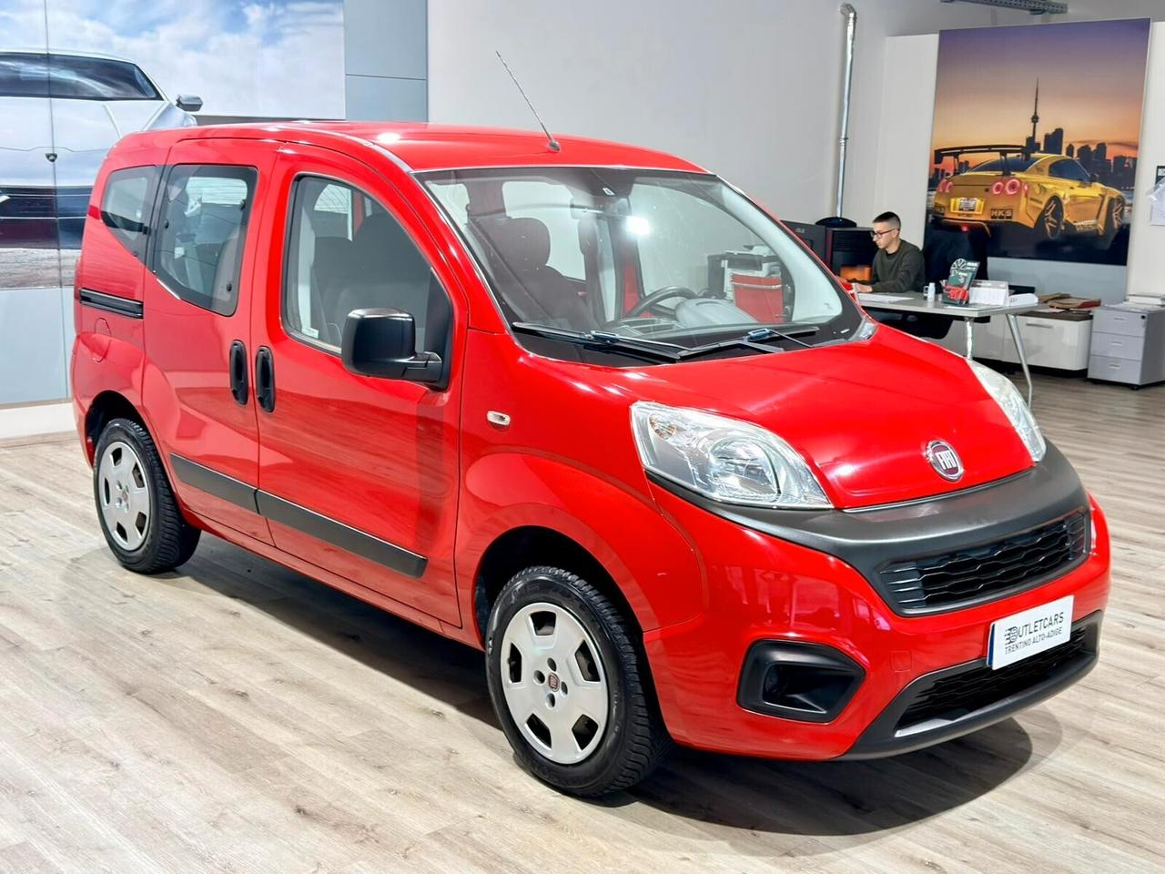 FIAT QUBO 1.4 BENZ/METANO 77cv E6 85.000km 2016