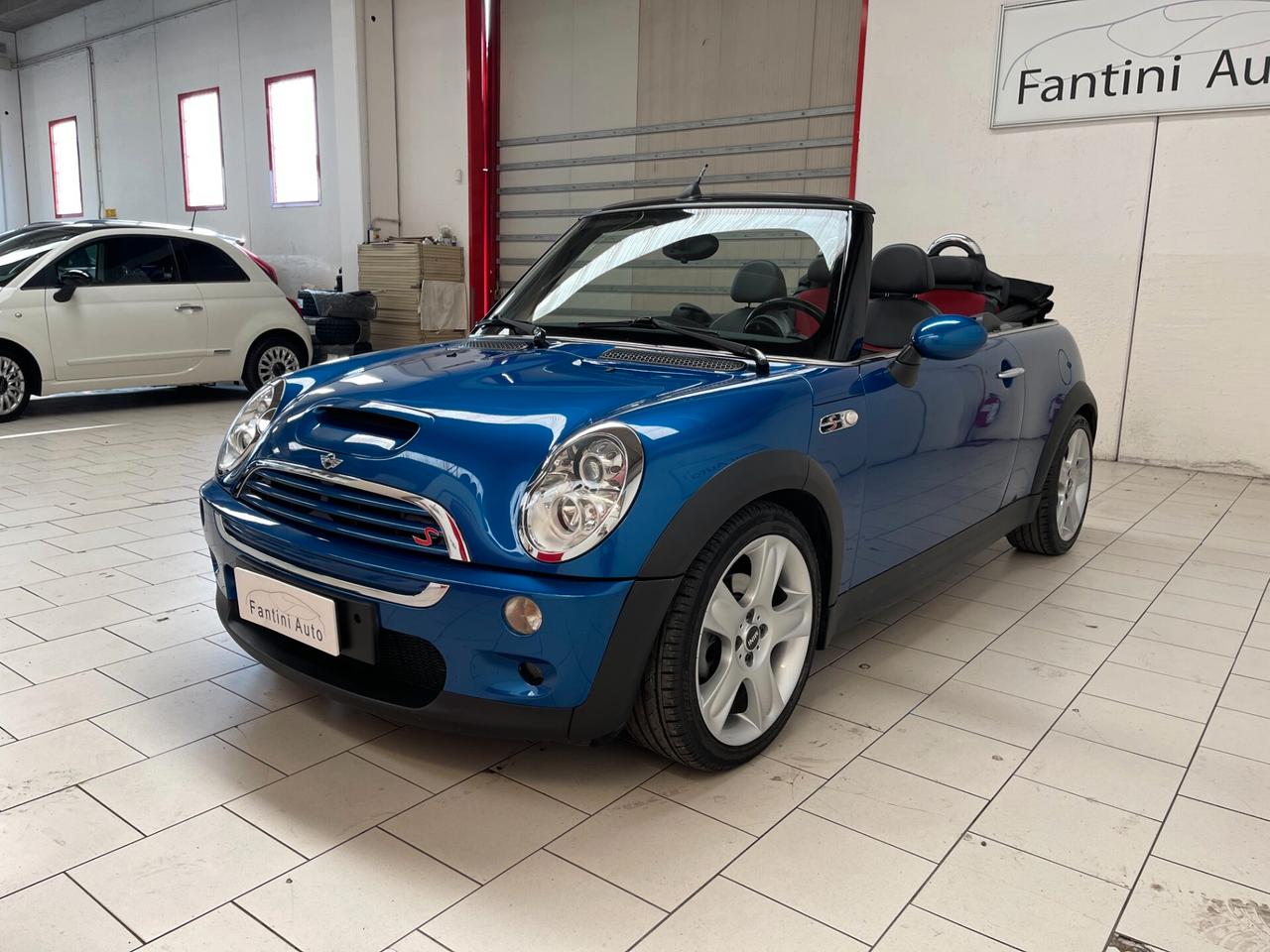 Mini Cooper S Cabrio 1.6 170cv-LEGGi SOTTO