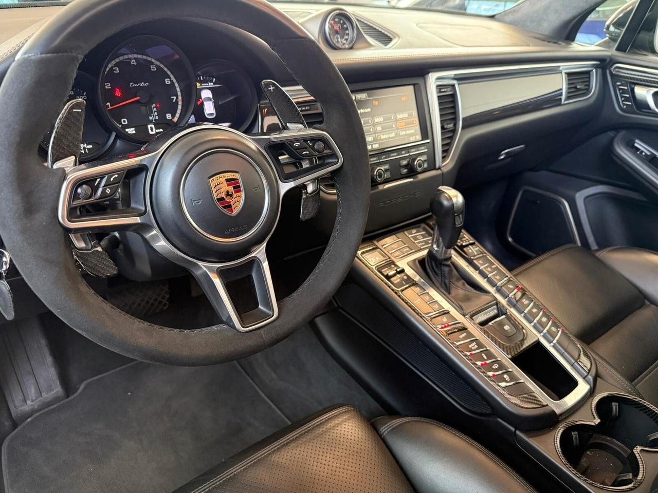 Porsche Macan 3.6 Turbo full optional GANCIO TRAINO+CHRONO+CARBO+SCARICO+DOPPIO TETTO
