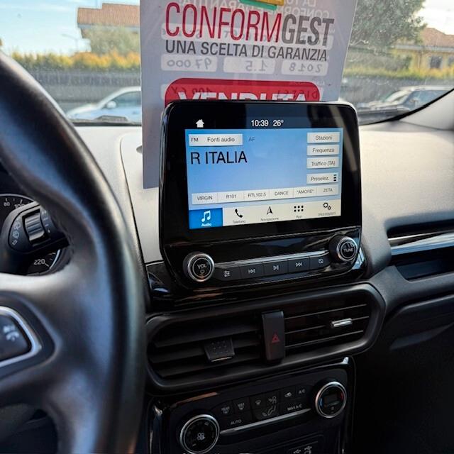 Ford EcoSport 1.5 Ecoblue 100 CV Start&Stop Titanium