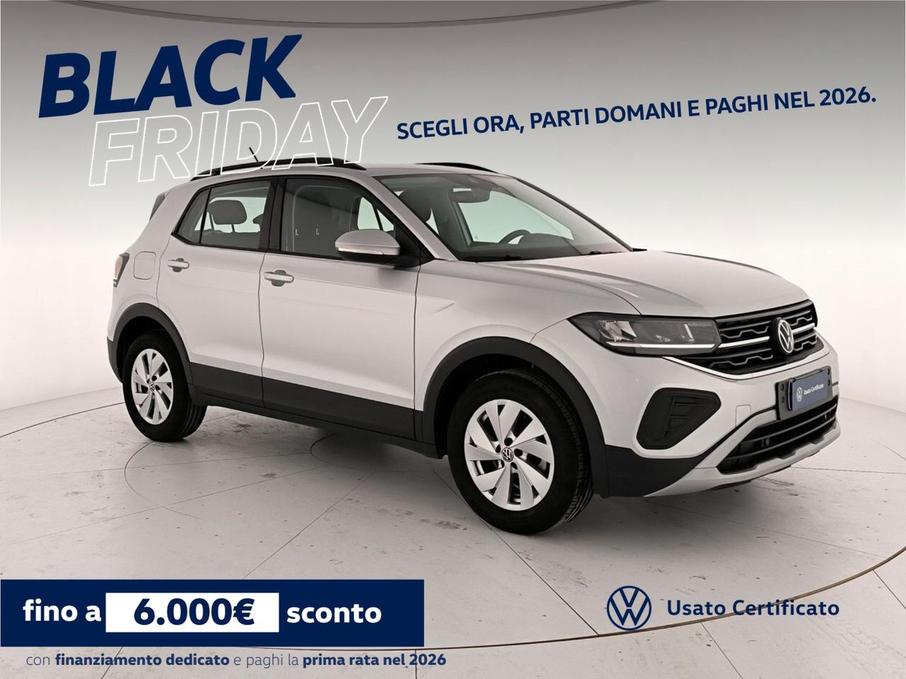 Volkswagen T-Cross 1.0 tsi life 95cv