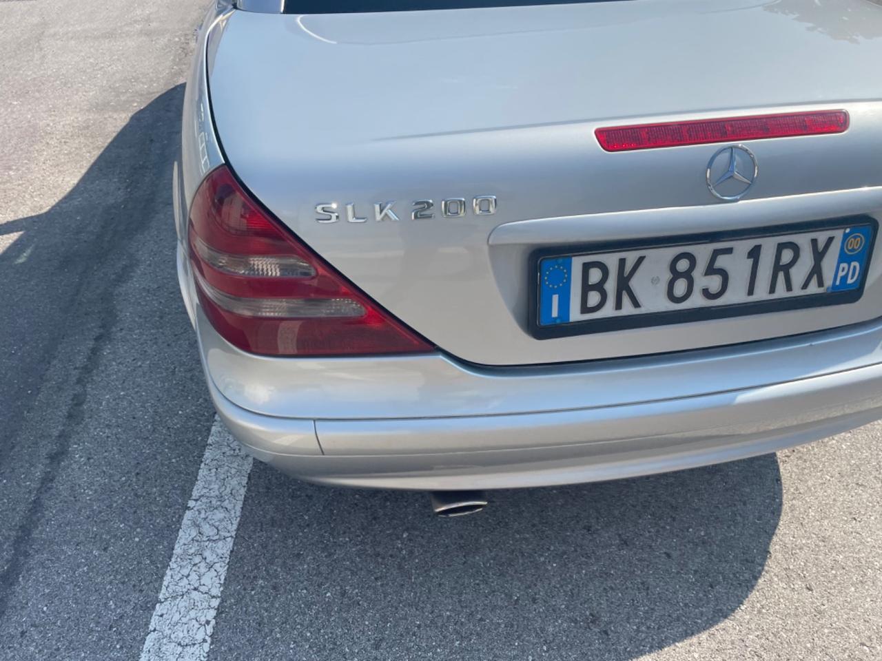 Mercedes-benz SLK 200 cat Kompressor Evo