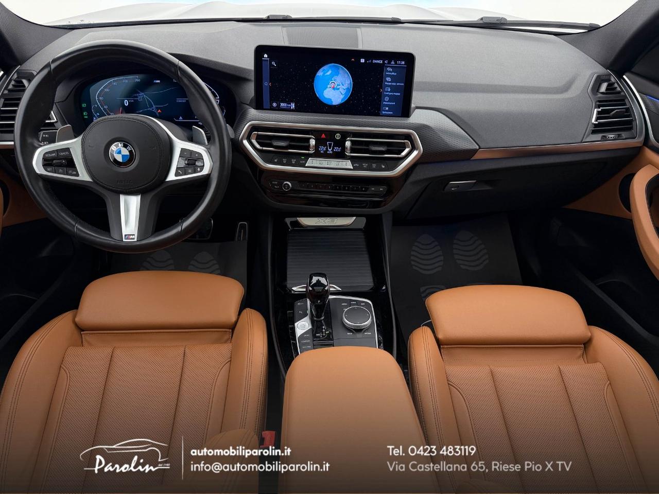 BMW X3 xDrive30d mhev 48V Msport Black pack-Tetto-Pelle