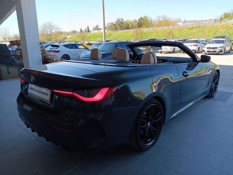 BMW Serie 4 420d Cabrio mhev 48V Msport auto