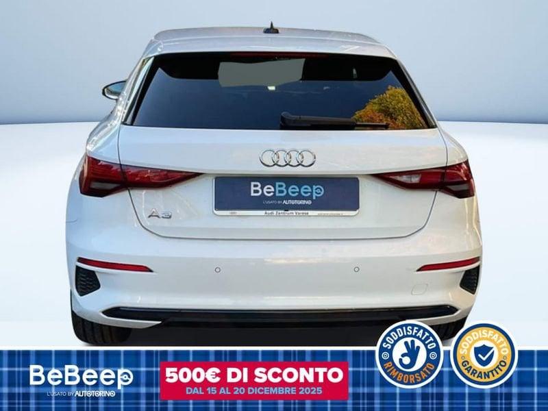 Audi A3 SPORTBACK 35 2.0 TDI BUSINESS ADVANCED S-TRONIC