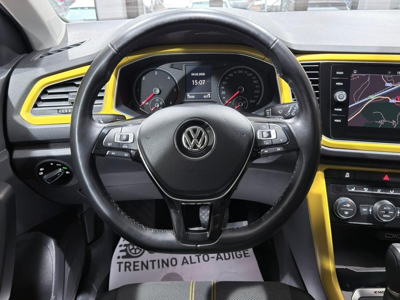 VW T-ROC 2.0 150CV DSG 4MOTION 2018 70.000KM GANCIO