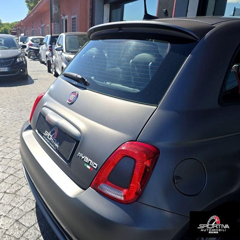 FIAT 500 OPACA EDIZIONE SPORT UNICA IN ITALIA! 1.0 Hybrid Sport