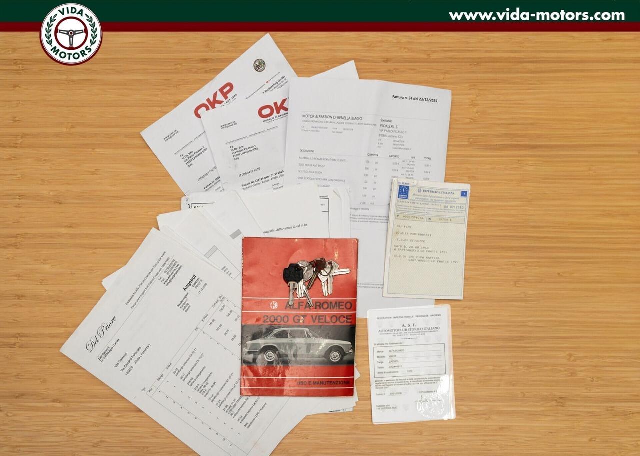Alfa Romeo GT 2000 Veloce * BLU OLANDESE * RESTAUR