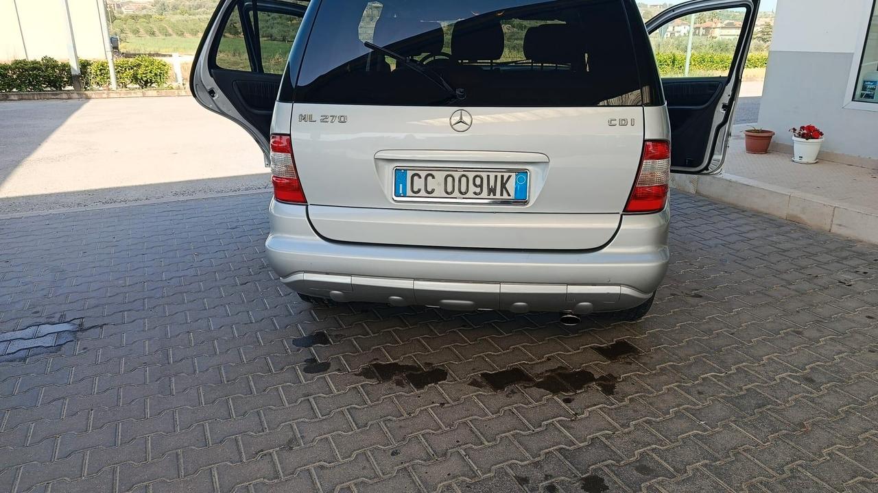 Mercedes-benz ML 270 turbodiesel cat CDI