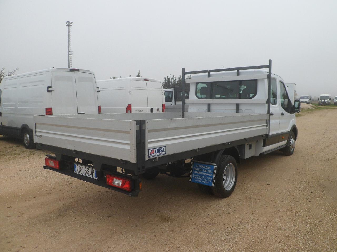 Ford Transit doppia cabina cassone fisso