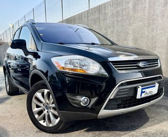 Ford Kuga 2.0 TDCi 136 CV 4WD Titanium,TETTO PANORAMICO,Pelle,Climatronic bizona,ecc.