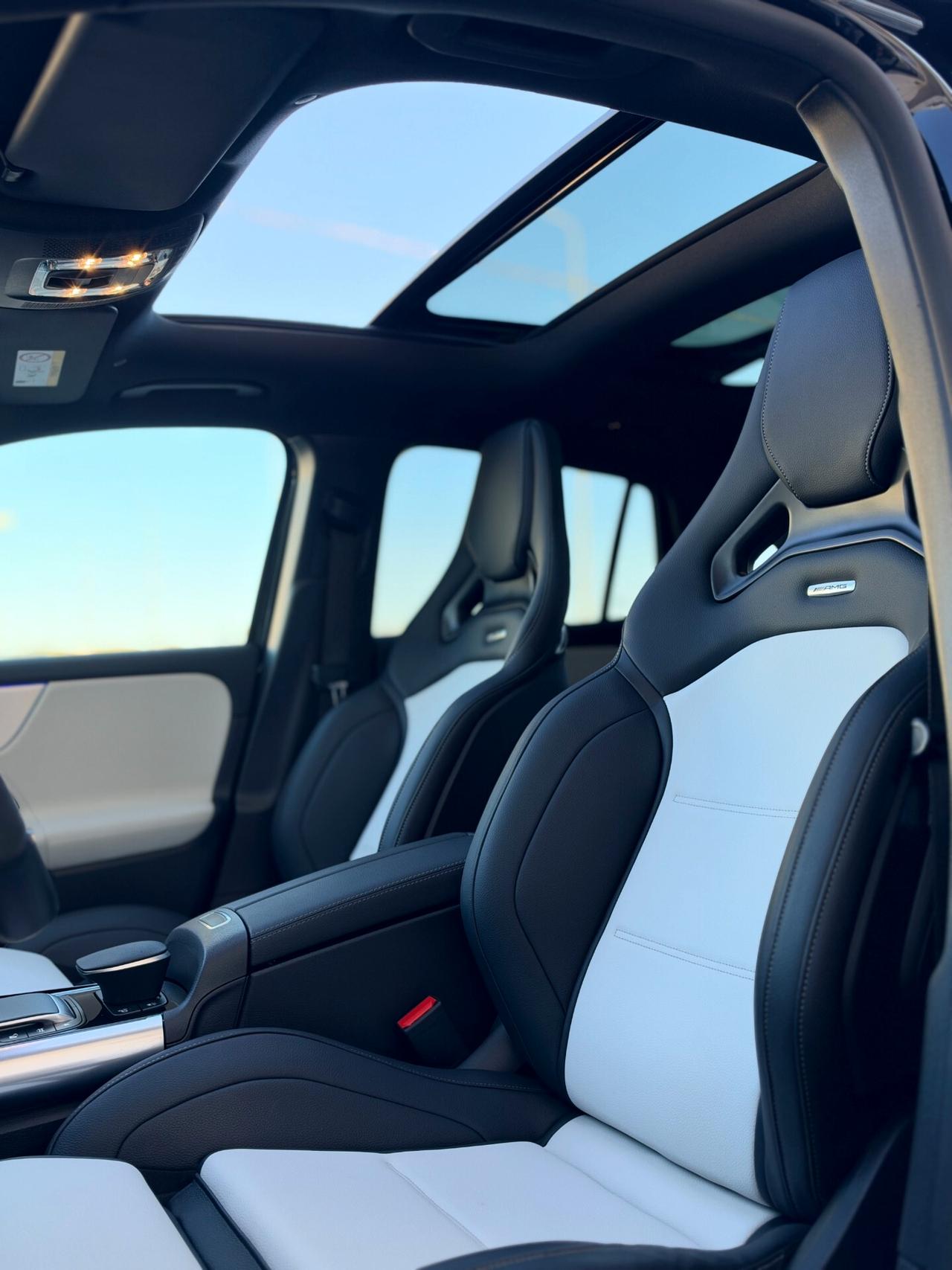 Mercedes-benz GLA 45 AMG S 4matic TURBO con TETTO APRIBILE,AMG PERFOMANCE,LUCI SOFFUSE,INTERNI IN PELLE AMG,VOLANTE AM