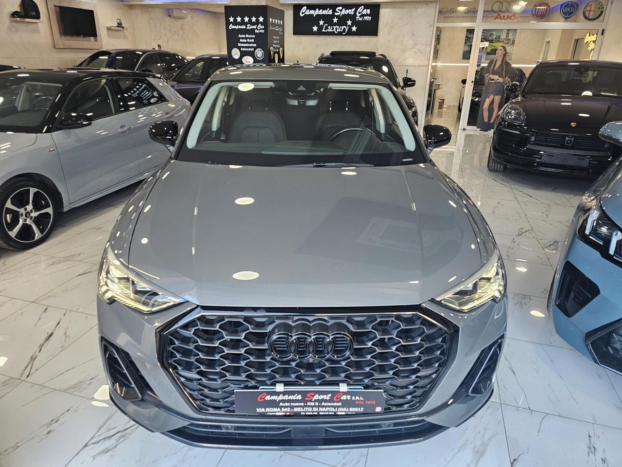 NUOVA AUDI Q3 SPORTBACK 35 TDI 150CV S-TRONIC S-LINE IDENTITY BLACK