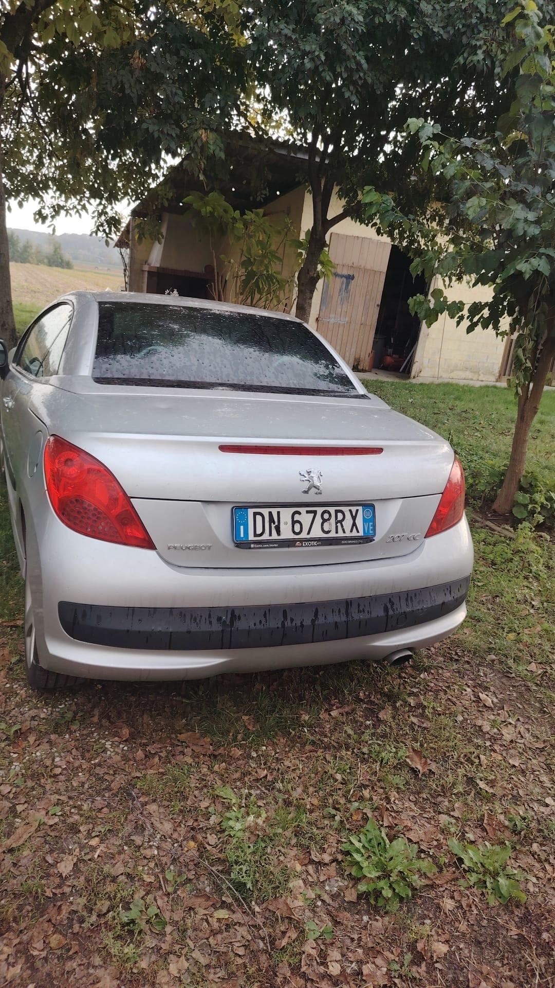 Peugeot 207 CC 1.6 VTi 120CV Cabrio