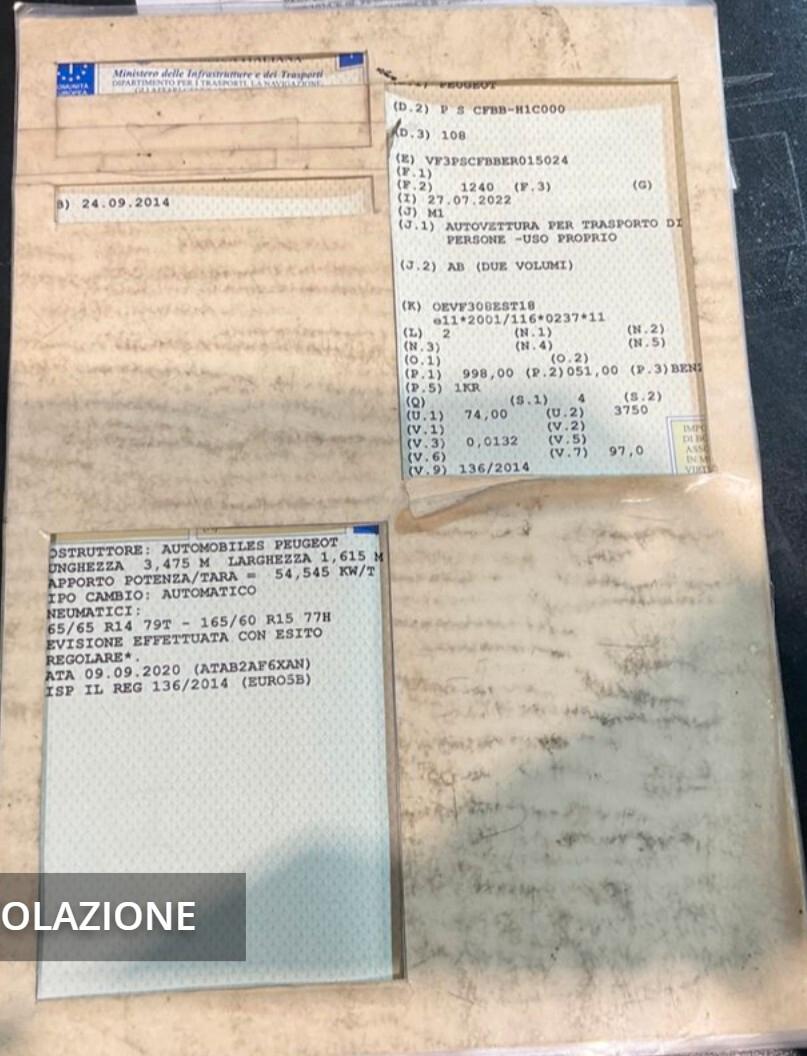 Peugeot 108 VTi 68 ETG 5 porte Active