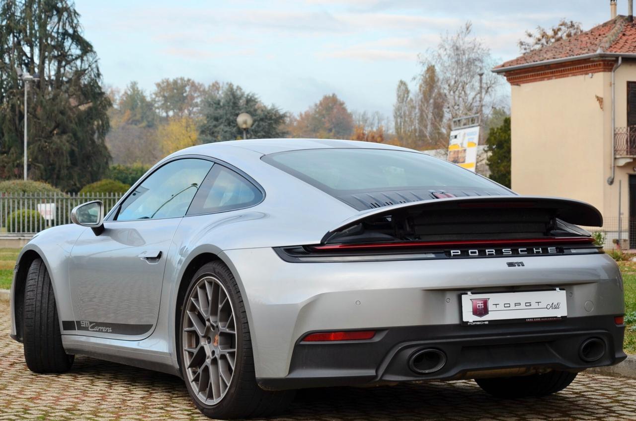 PORSCHE 911 992.2 COUPE 3.0 CARRERA 394cv PDK, GARANZIA UFF PORSCHE, UFF ITALIANA, UNICOPROPRIETARIO, PERFETTE CONDIZIONI, SCARICO, MATRIX, SOSPENSIONI ADATTIVE, SPORT CHRONO, 20"/21", PERMUTE
