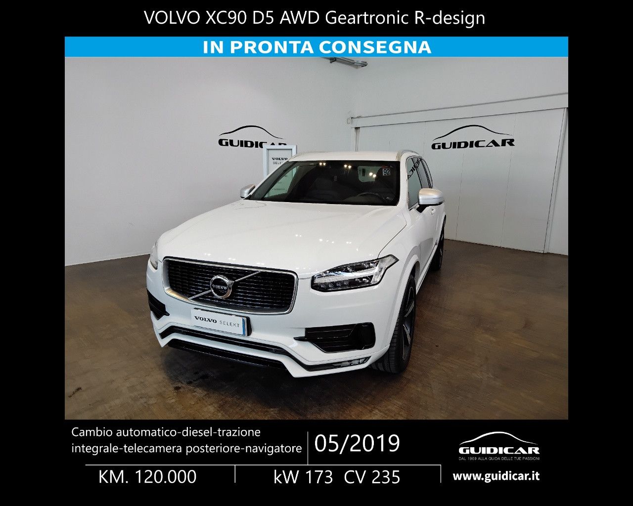 VOLVO XC90 (2014--->) XC90 D5 AWD Geartronic R-design