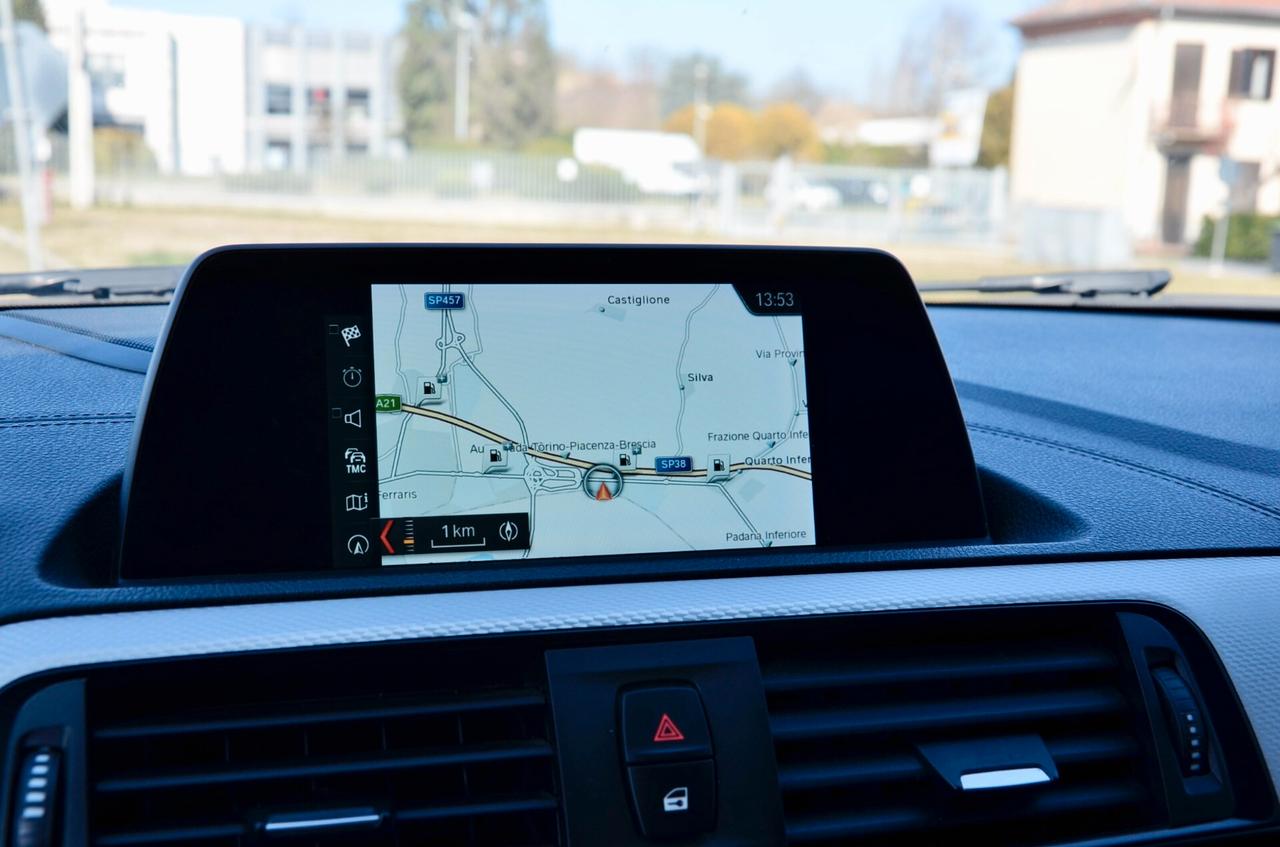 BMW 118d MSPORT 150cv AUT, UFF ITALIANA, EURO 6D, FARI FULL LED, PELLE, 18", PERMUTE