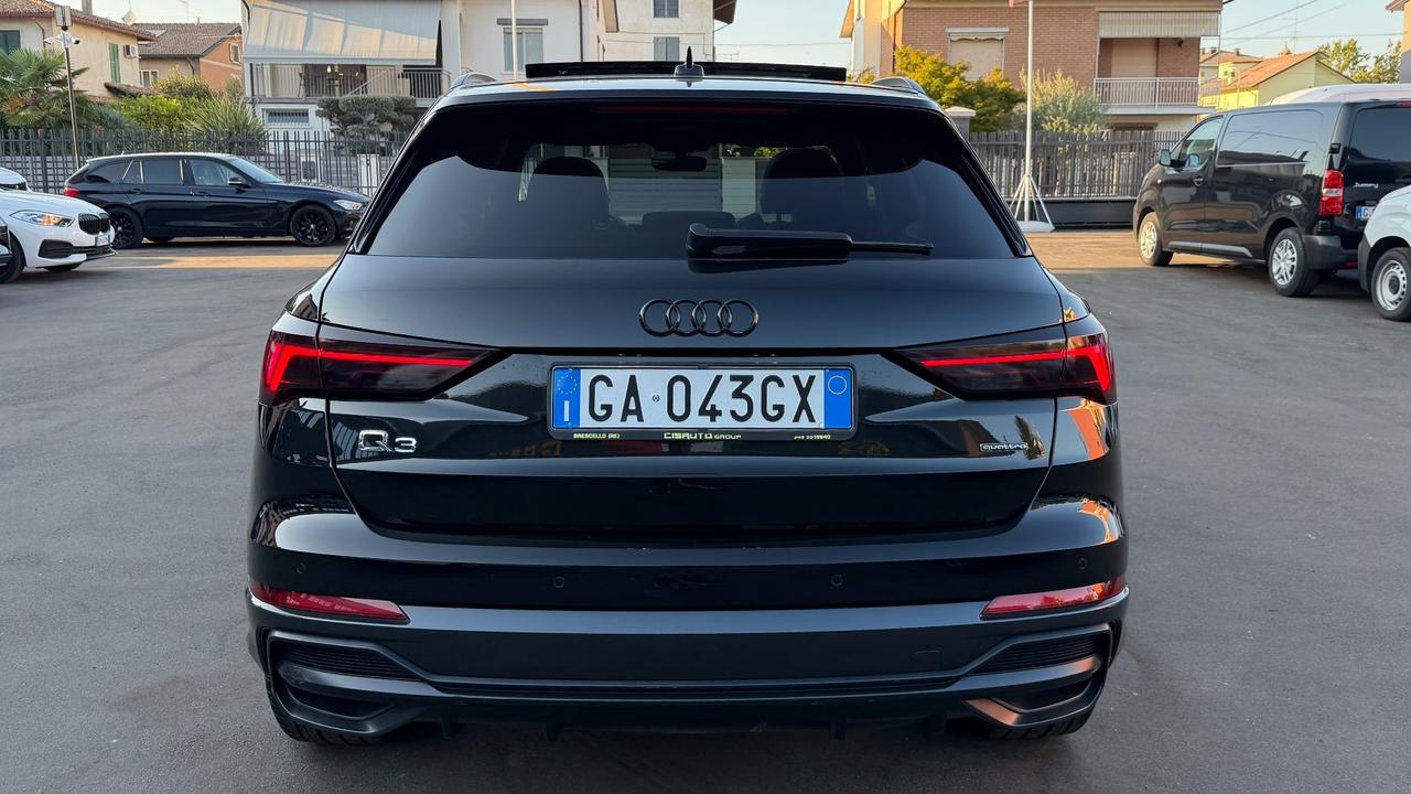 AUDI Q3 QUATTRO 40 2.0 S-LINE S-TRONIC AT7 TFSI 190 CV - VIRTUAL COCKPIT, TETTO, PACCHETTO LUCI