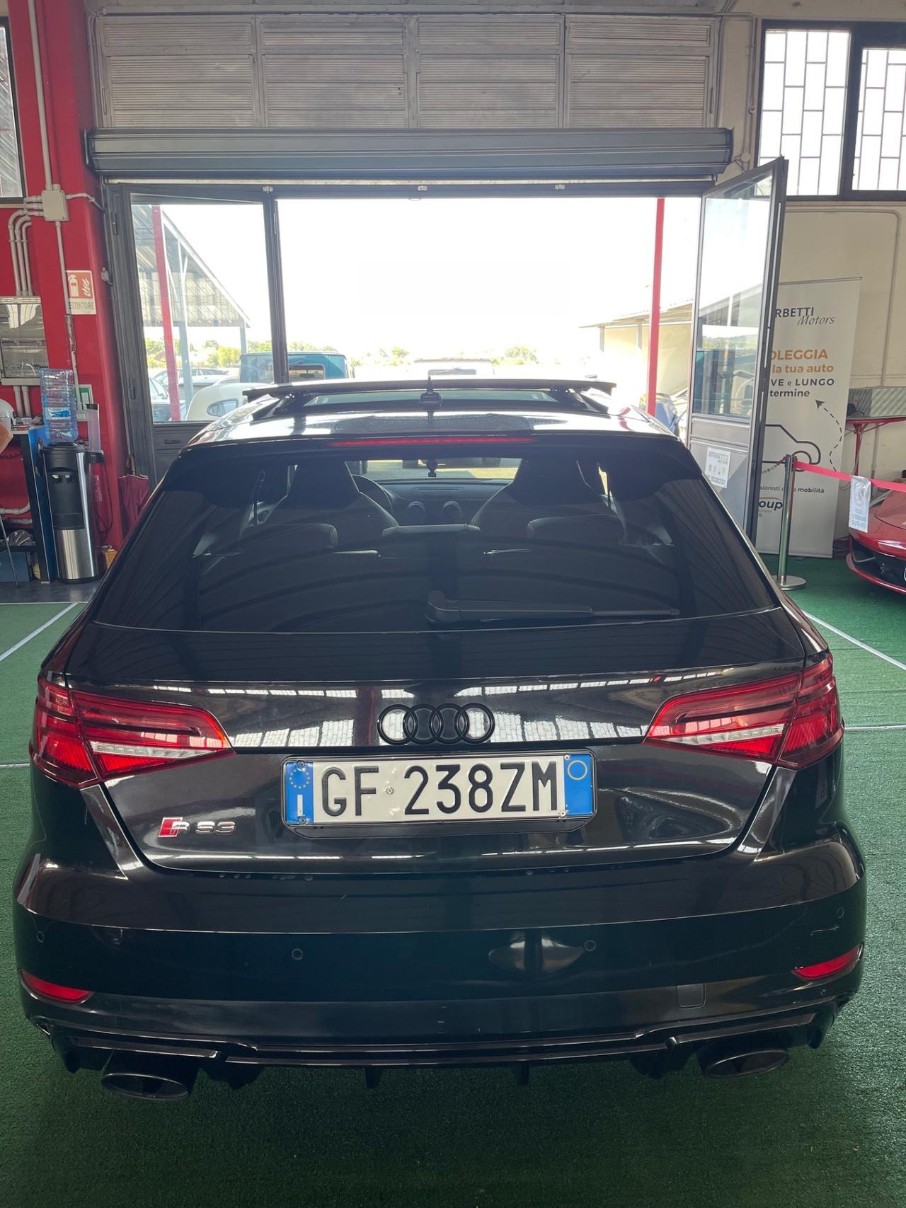 Audi RS3 SPB Quattro Virtual Tetto Scarico PERMUTE RATE